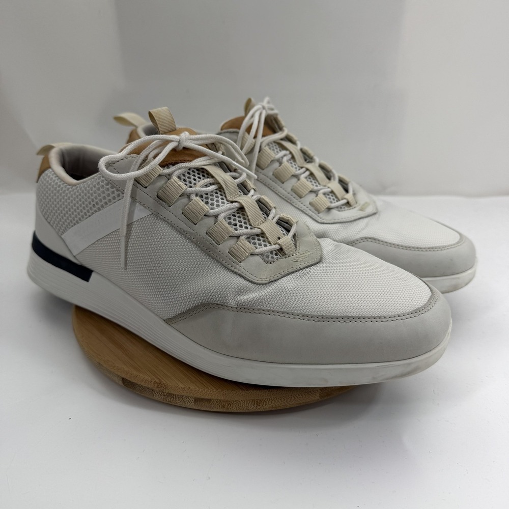 Wolf & Shepherd Crossover Victory Trainer Shoes Mens Size 11.5 White Sneakers
